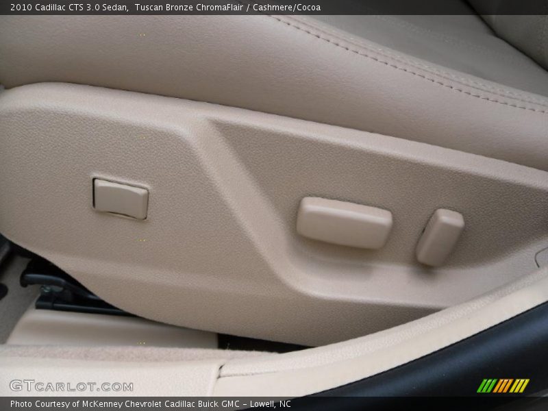 Tuscan Bronze ChromaFlair / Cashmere/Cocoa 2010 Cadillac CTS 3.0 Sedan