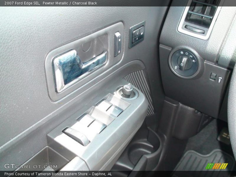 Pewter Metallic / Charcoal Black 2007 Ford Edge SEL