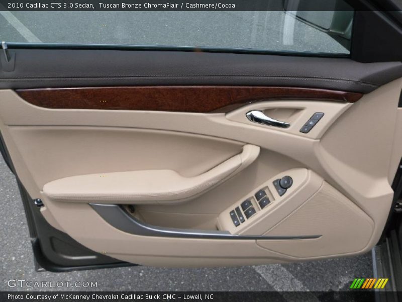 Tuscan Bronze ChromaFlair / Cashmere/Cocoa 2010 Cadillac CTS 3.0 Sedan