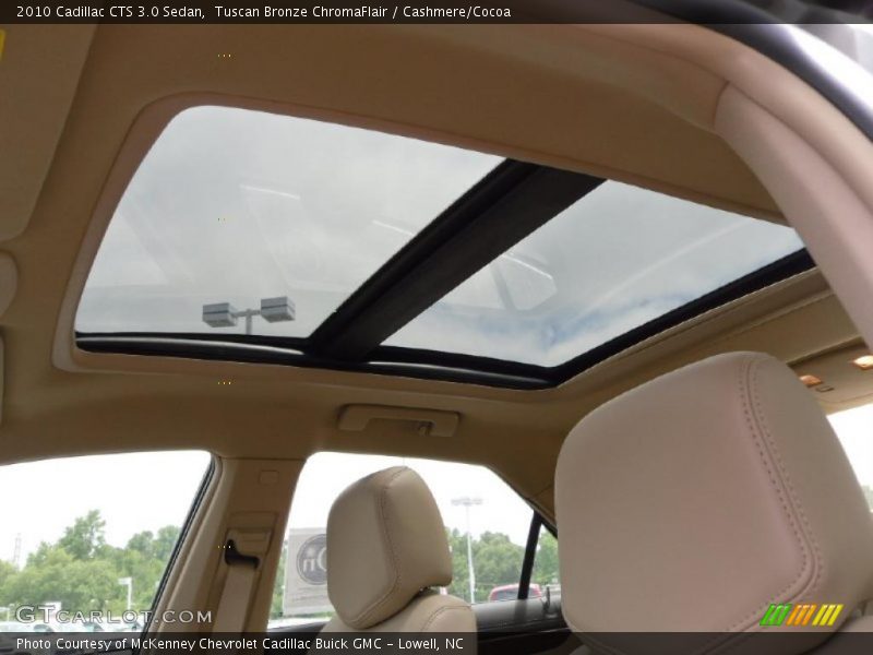 Tuscan Bronze ChromaFlair / Cashmere/Cocoa 2010 Cadillac CTS 3.0 Sedan