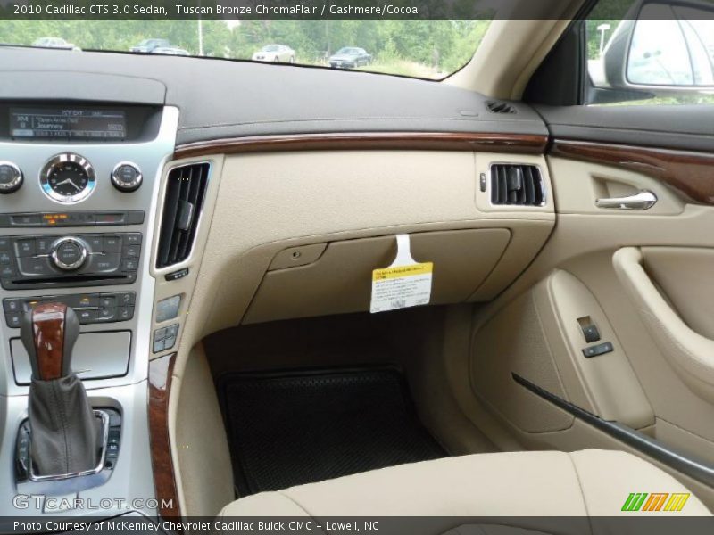 Tuscan Bronze ChromaFlair / Cashmere/Cocoa 2010 Cadillac CTS 3.0 Sedan