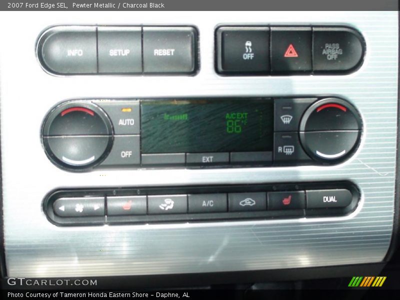 Pewter Metallic / Charcoal Black 2007 Ford Edge SEL