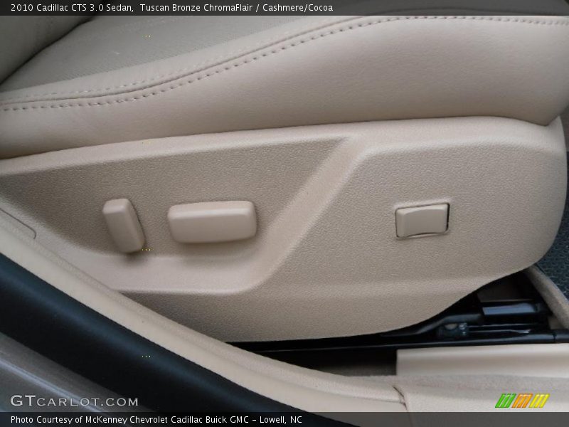 Tuscan Bronze ChromaFlair / Cashmere/Cocoa 2010 Cadillac CTS 3.0 Sedan