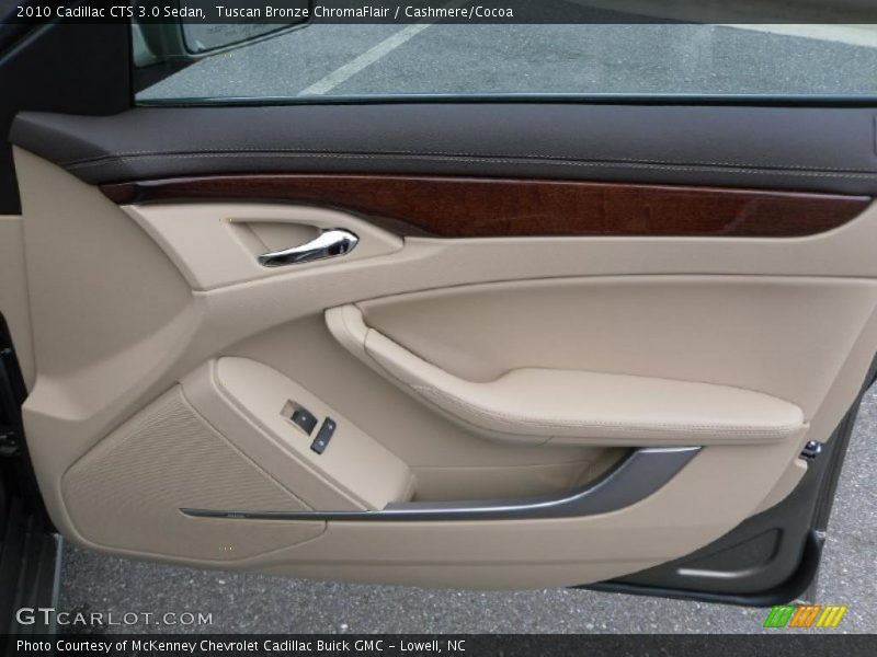 Tuscan Bronze ChromaFlair / Cashmere/Cocoa 2010 Cadillac CTS 3.0 Sedan