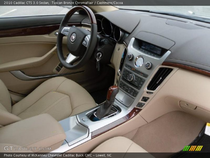 Tuscan Bronze ChromaFlair / Cashmere/Cocoa 2010 Cadillac CTS 3.0 Sedan