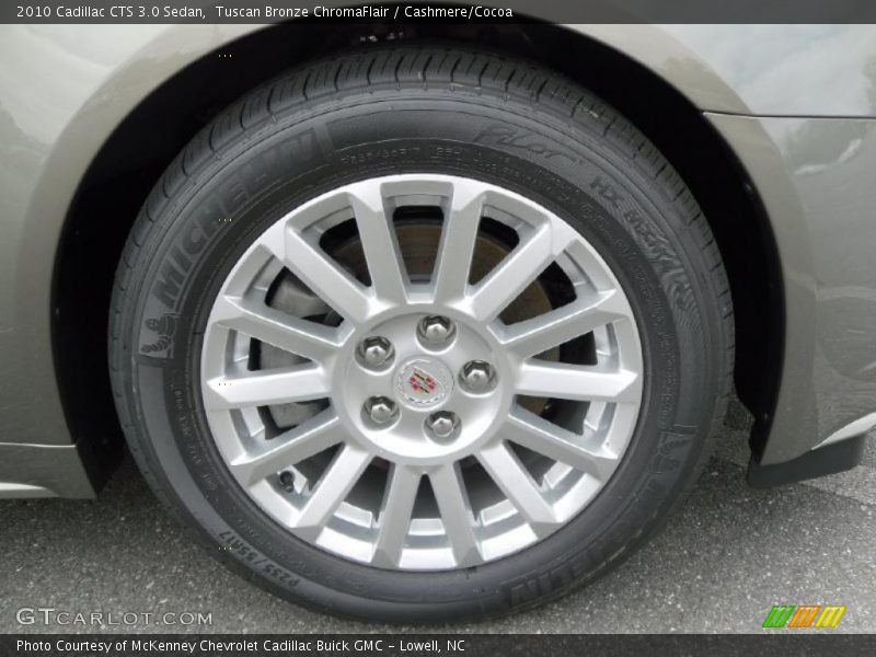 Tuscan Bronze ChromaFlair / Cashmere/Cocoa 2010 Cadillac CTS 3.0 Sedan