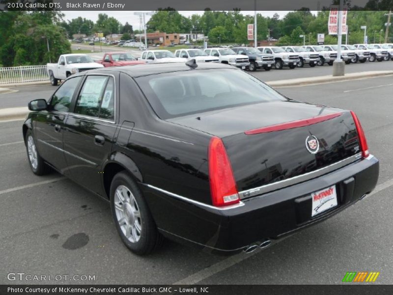 Black Raven / Ebony 2010 Cadillac DTS