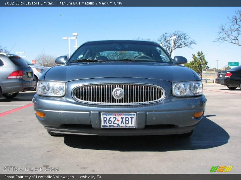 Titanium Blue Metallic / Medium Gray 2002 Buick LeSabre Limited