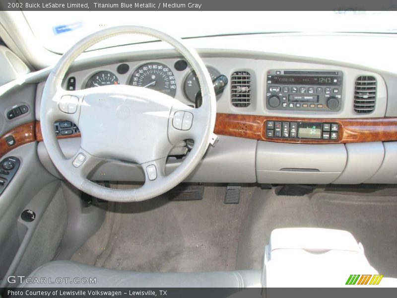 Titanium Blue Metallic / Medium Gray 2002 Buick LeSabre Limited