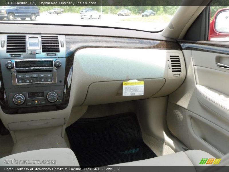 Crystal Red Tintcoat / Shale/Cocoa 2010 Cadillac DTS