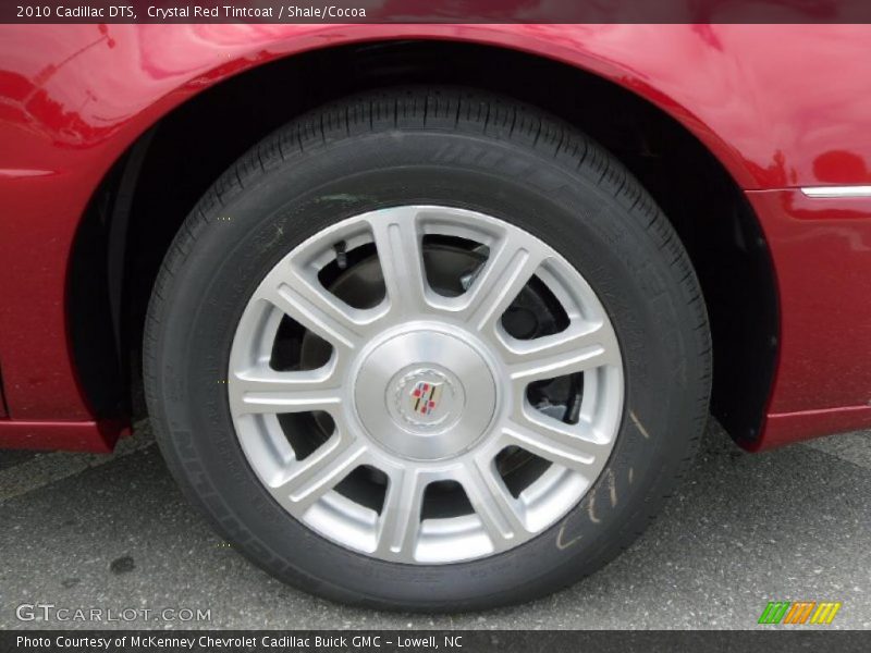 Crystal Red Tintcoat / Shale/Cocoa 2010 Cadillac DTS