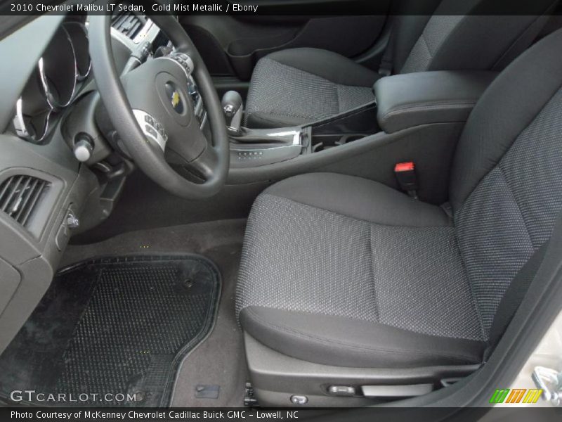 Gold Mist Metallic / Ebony 2010 Chevrolet Malibu LT Sedan