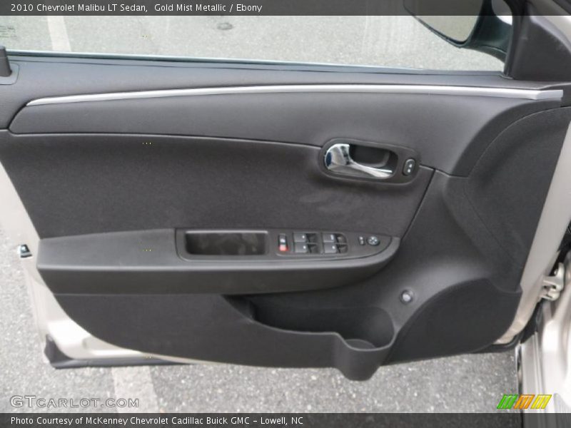 Gold Mist Metallic / Ebony 2010 Chevrolet Malibu LT Sedan