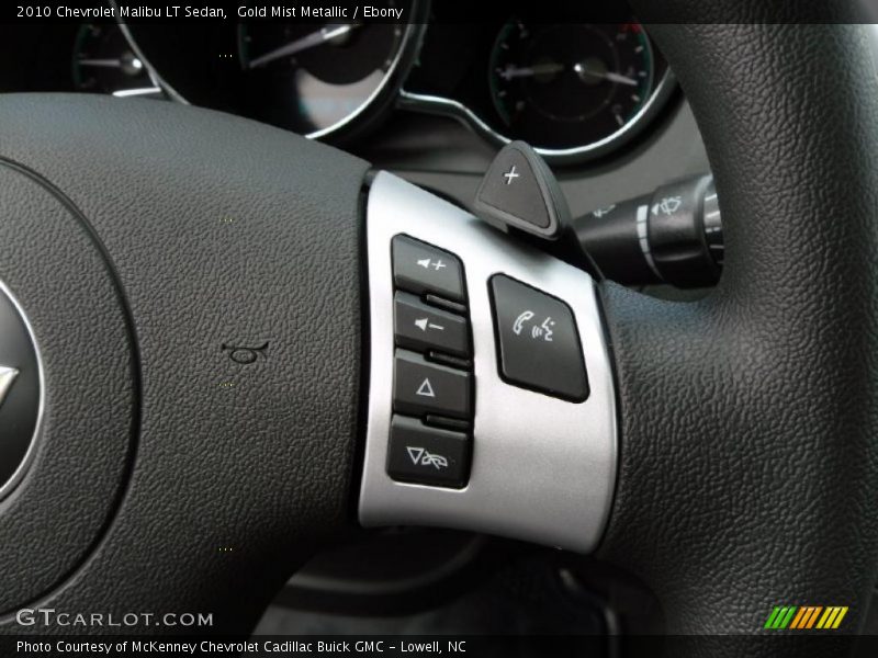 Gold Mist Metallic / Ebony 2010 Chevrolet Malibu LT Sedan