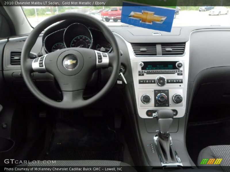 Gold Mist Metallic / Ebony 2010 Chevrolet Malibu LT Sedan
