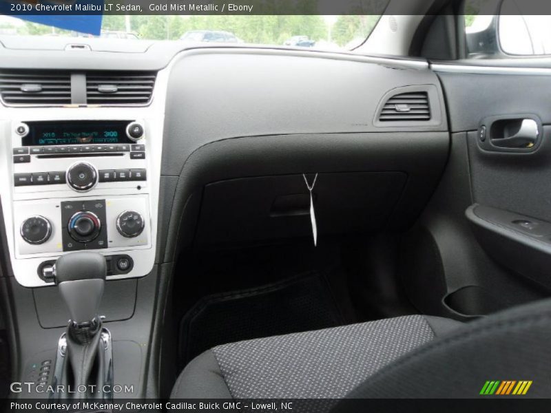 Gold Mist Metallic / Ebony 2010 Chevrolet Malibu LT Sedan