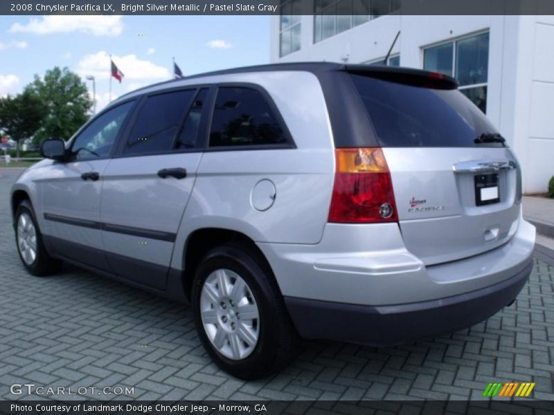 Bright Silver Metallic / Pastel Slate Gray 2008 Chrysler Pacifica LX