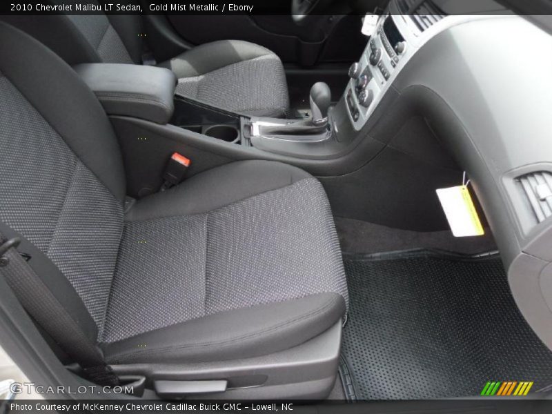 Gold Mist Metallic / Ebony 2010 Chevrolet Malibu LT Sedan