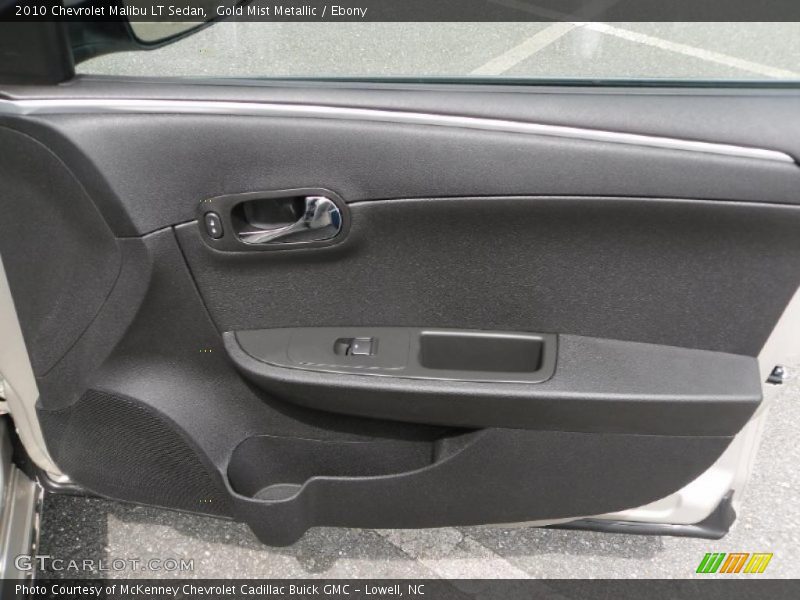 Gold Mist Metallic / Ebony 2010 Chevrolet Malibu LT Sedan