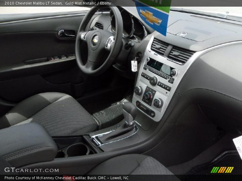 Gold Mist Metallic / Ebony 2010 Chevrolet Malibu LT Sedan
