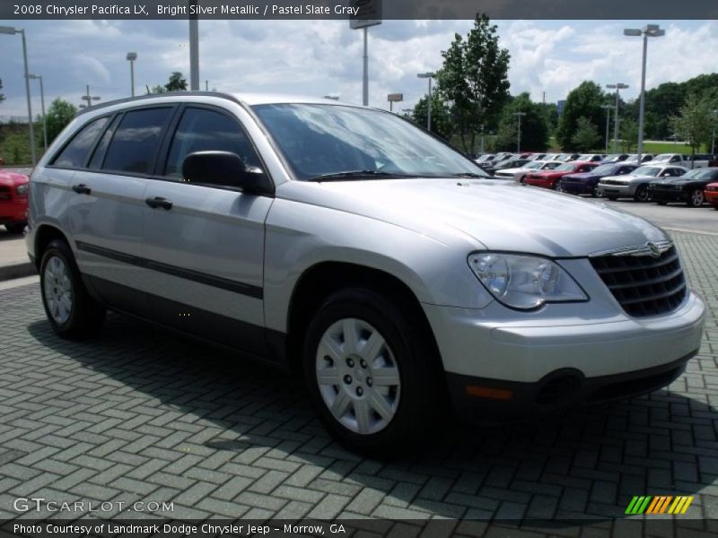 Bright Silver Metallic / Pastel Slate Gray 2008 Chrysler Pacifica LX