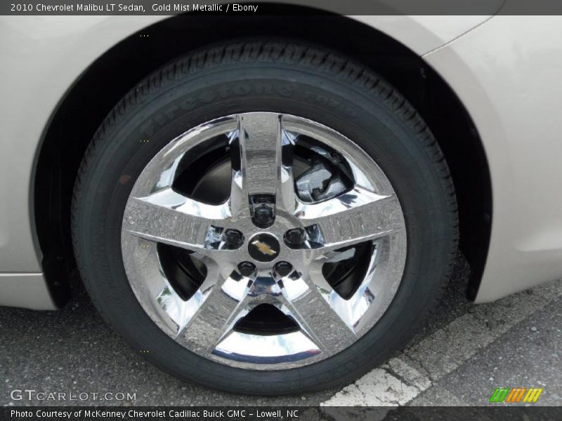 Gold Mist Metallic / Ebony 2010 Chevrolet Malibu LT Sedan