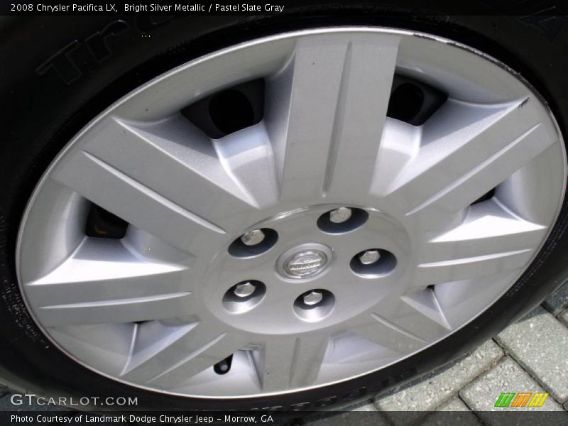 Bright Silver Metallic / Pastel Slate Gray 2008 Chrysler Pacifica LX