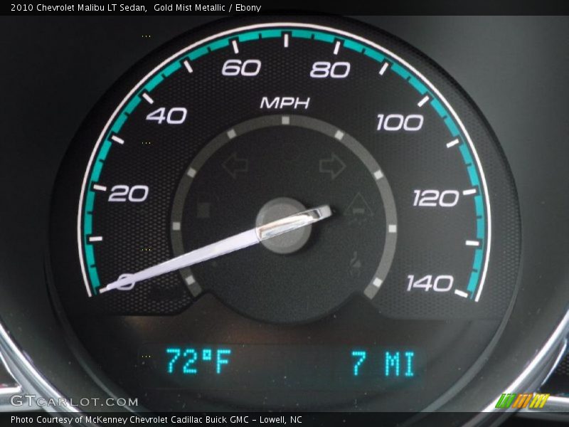 Gold Mist Metallic / Ebony 2010 Chevrolet Malibu LT Sedan