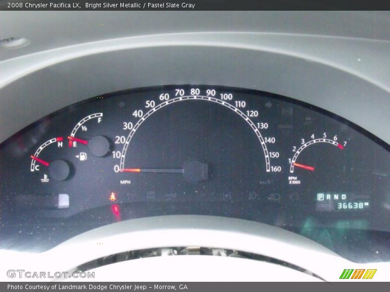 Bright Silver Metallic / Pastel Slate Gray 2008 Chrysler Pacifica LX