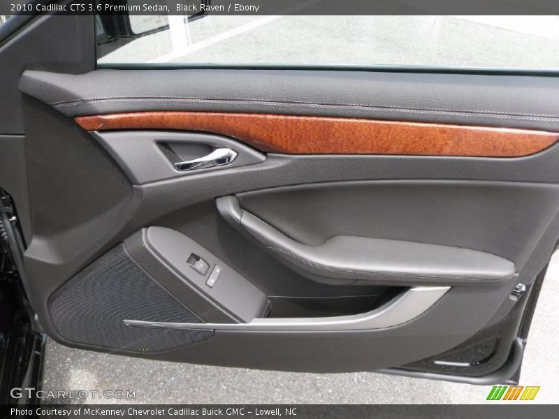 Black Raven / Ebony 2010 Cadillac CTS 3.6 Premium Sedan