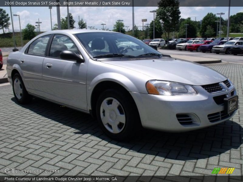 Bright Silver Metallic / Dark Slate Grey 2006 Dodge Stratus SXT Sedan