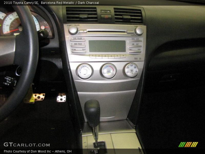 Barcelona Red Metallic / Dark Charcoal 2010 Toyota Camry SE