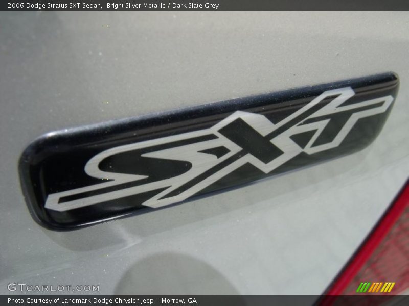 Bright Silver Metallic / Dark Slate Grey 2006 Dodge Stratus SXT Sedan