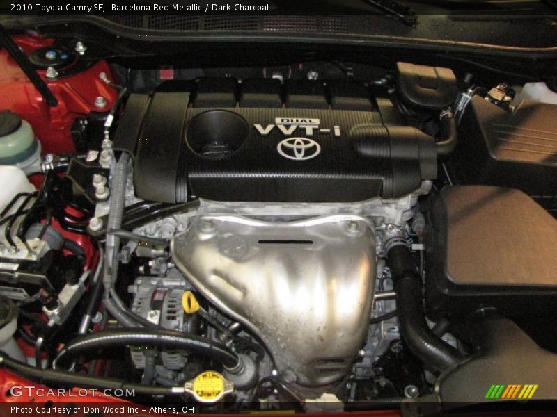 Barcelona Red Metallic / Dark Charcoal 2010 Toyota Camry SE
