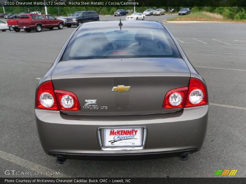 Mocha Steel Metallic / Cocoa/Cashmere 2010 Chevrolet Malibu LTZ Sedan