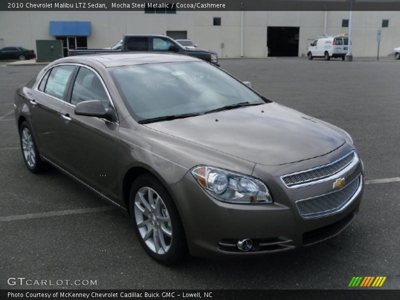 Mocha Steel Metallic / Cocoa/Cashmere 2010 Chevrolet Malibu LTZ Sedan