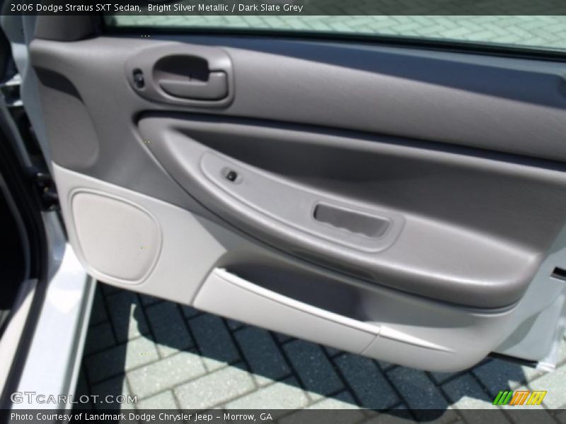 Bright Silver Metallic / Dark Slate Grey 2006 Dodge Stratus SXT Sedan