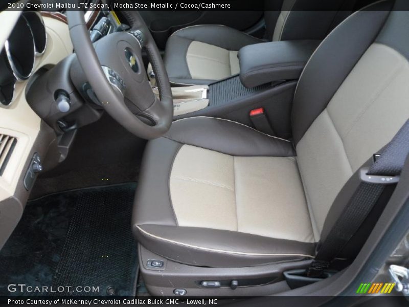 Mocha Steel Metallic / Cocoa/Cashmere 2010 Chevrolet Malibu LTZ Sedan