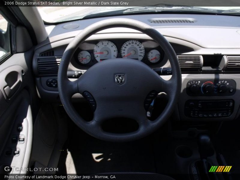 Bright Silver Metallic / Dark Slate Grey 2006 Dodge Stratus SXT Sedan