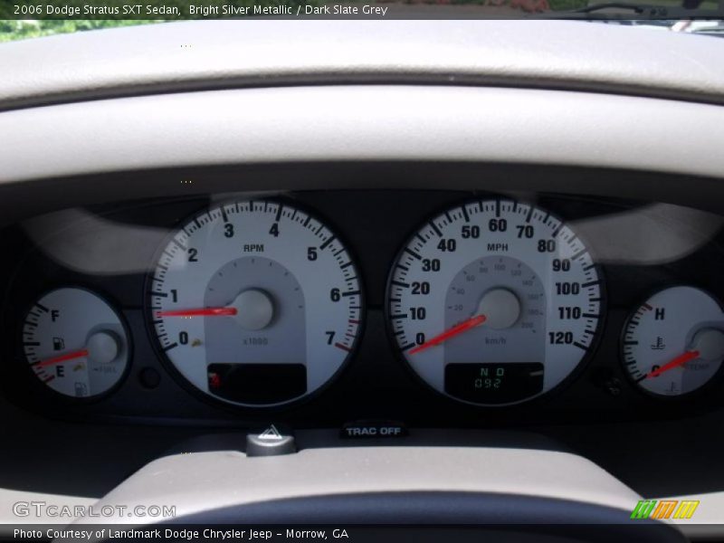 Bright Silver Metallic / Dark Slate Grey 2006 Dodge Stratus SXT Sedan