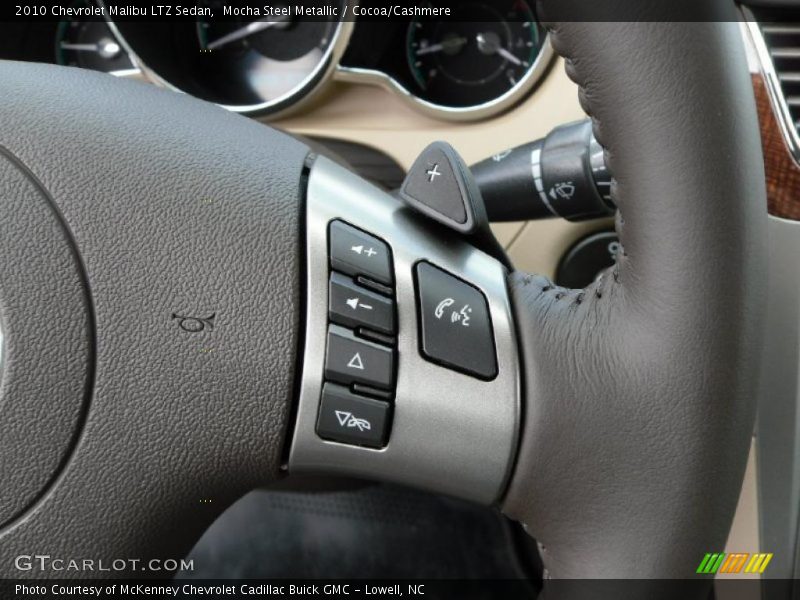 Mocha Steel Metallic / Cocoa/Cashmere 2010 Chevrolet Malibu LTZ Sedan