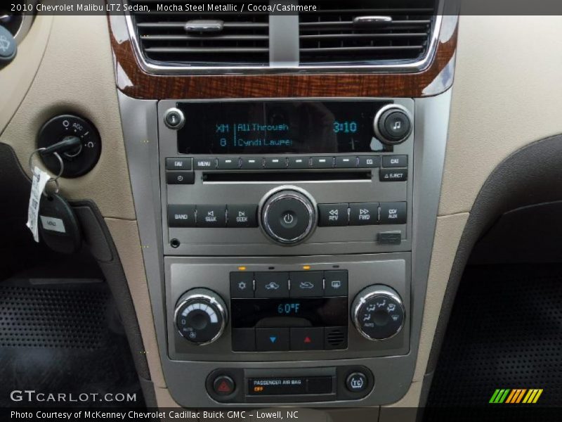 Mocha Steel Metallic / Cocoa/Cashmere 2010 Chevrolet Malibu LTZ Sedan