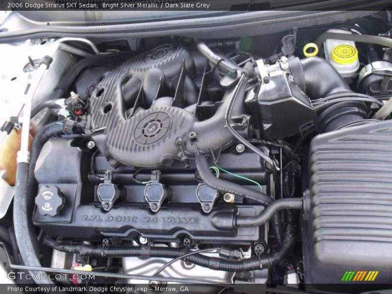 Bright Silver Metallic / Dark Slate Grey 2006 Dodge Stratus SXT Sedan