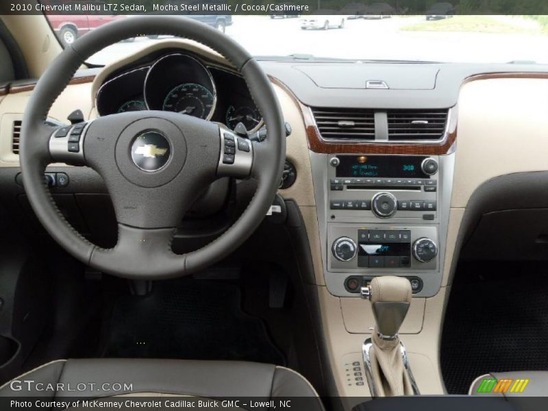 Mocha Steel Metallic / Cocoa/Cashmere 2010 Chevrolet Malibu LTZ Sedan