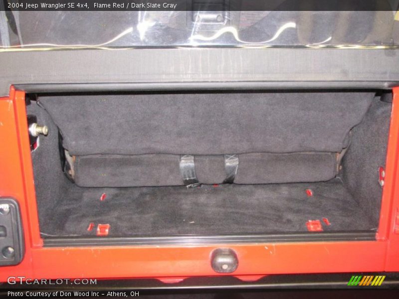Flame Red / Dark Slate Gray 2004 Jeep Wrangler SE 4x4