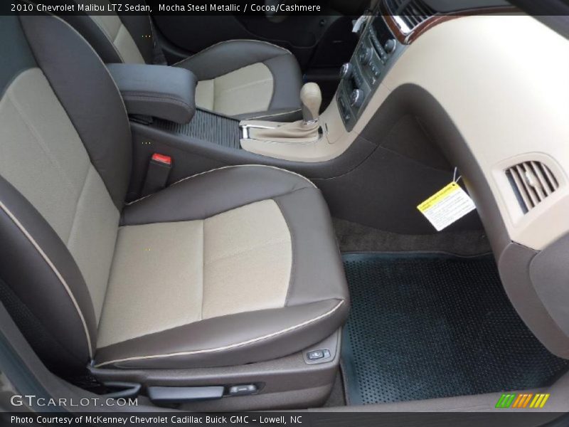 Mocha Steel Metallic / Cocoa/Cashmere 2010 Chevrolet Malibu LTZ Sedan