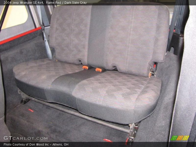 Flame Red / Dark Slate Gray 2004 Jeep Wrangler SE 4x4