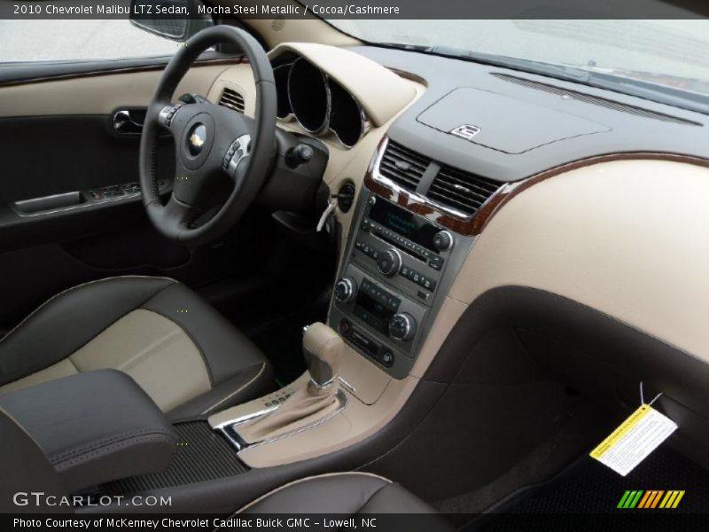 Mocha Steel Metallic / Cocoa/Cashmere 2010 Chevrolet Malibu LTZ Sedan