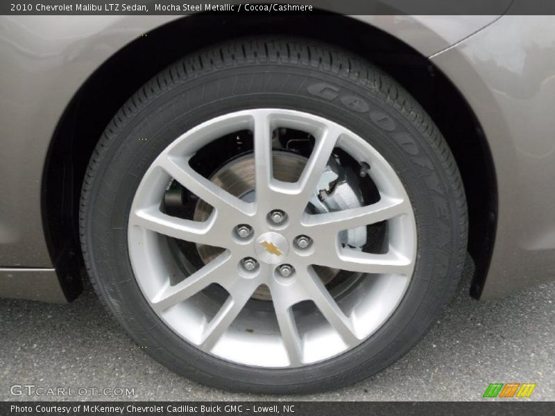 Mocha Steel Metallic / Cocoa/Cashmere 2010 Chevrolet Malibu LTZ Sedan