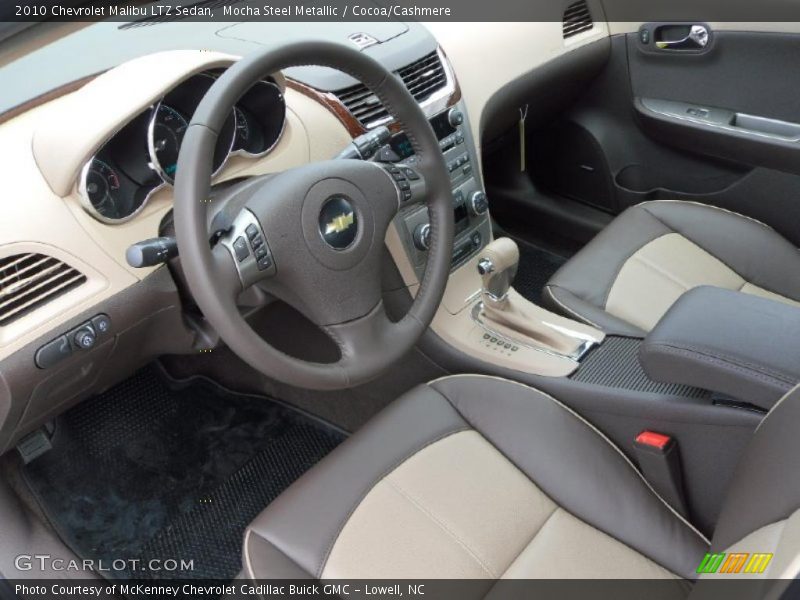 Mocha Steel Metallic / Cocoa/Cashmere 2010 Chevrolet Malibu LTZ Sedan